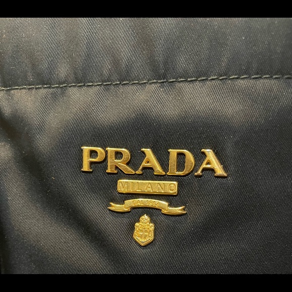 Prada Black Nylon Bauletto Handbag - Picture 10 of 13